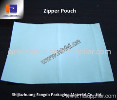 no print self-adhesive packing list envelope with zipper