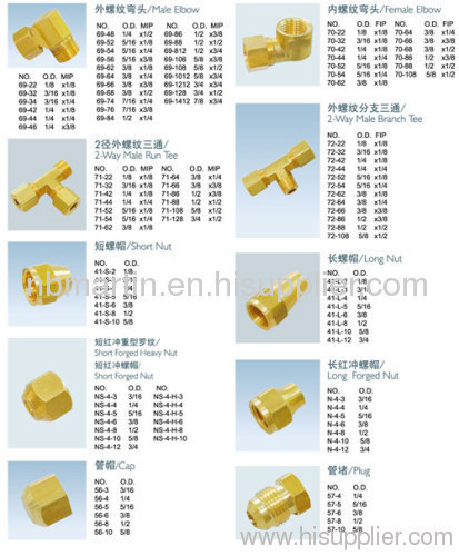 brass fitting for water meter