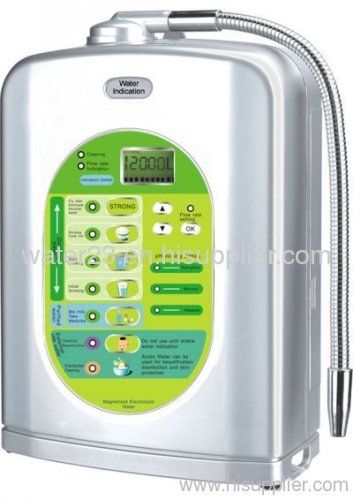 SELL Model 618BB Ionized Alkaline Water with Alarm signal in case of low water pressure.