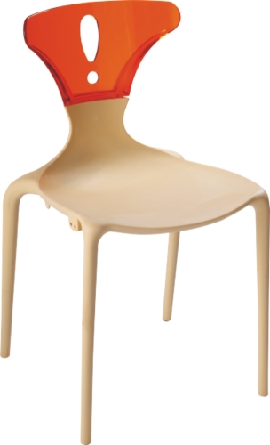 Special PP+PC Stackable side Chair