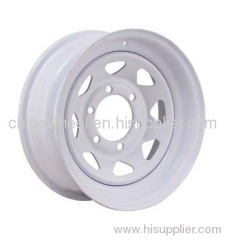 mini steel Trailer wheel