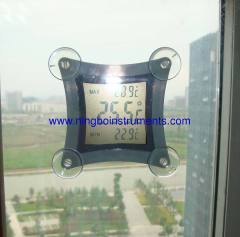Digital window thermometer