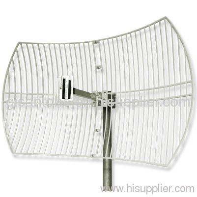 2.4G WIFI Wireless Grid Dish Parabolic Antenna With 24DBI High Gain