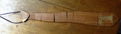 wooden tie ALPHONSE 1