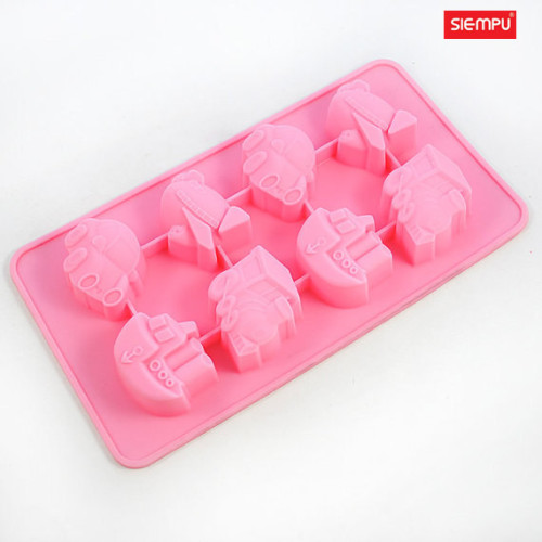 Vehicle Silicone Muffin / Cake Cup Mould (SP-SB033)