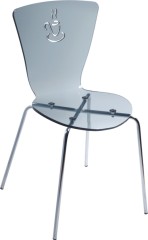crystal dining Chair