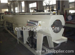 plastic pipe extrusion line from China