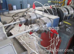 PVC pipe extruder line