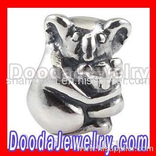 european Silver Koala Charms Beads