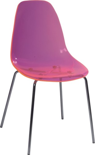 clear Acrylic DSR dinning side Chair