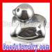 Silver European Duck Charms Wholesale