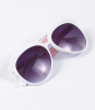 Fashion Purple Party Sunglasses With White Frame