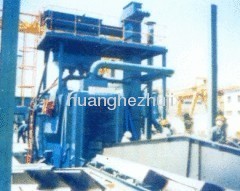 steel tube blast machine from huanghe