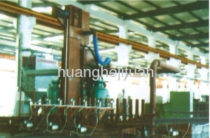 Qp28 Cylinder inside wall automatic air blast machine