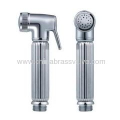 Brass shattaf bidet