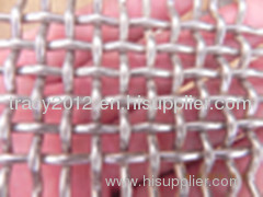 Galvanized square wire mesh