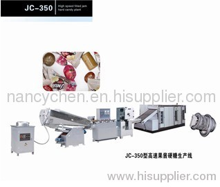 high speed filled jam hard candy plant, sanwich hard candy machine,candy making machine