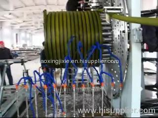 HDPE drainage pipe extruder