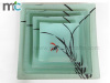 Tempered glass plate