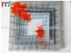 Tempered glass plate