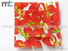 Tempered glass plate