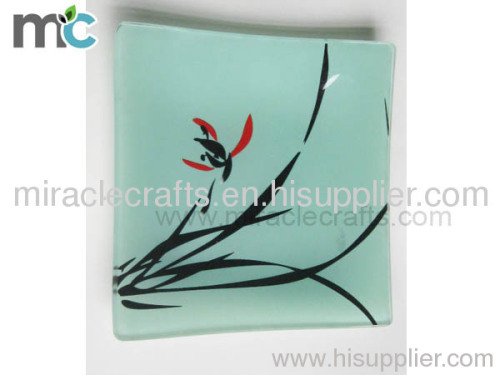 Tempered glass plate