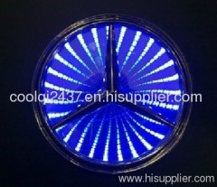 Dazzle beautiful 3 D BENZ S350/S300L 3D car logo lighting