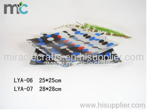 Tempered glass plate