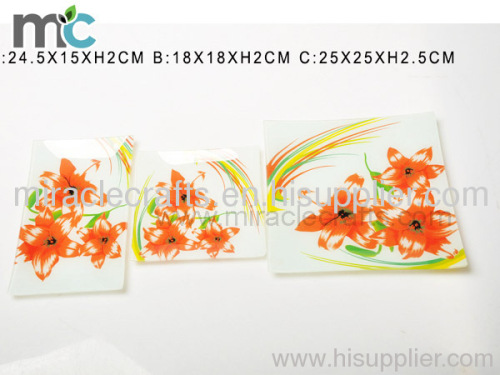 Tempered glass plate