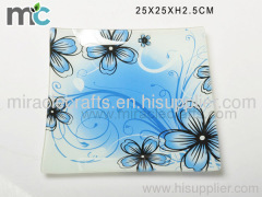 Tempered glass plate