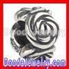925 Sterling Silver european Flower Charms Wholesale