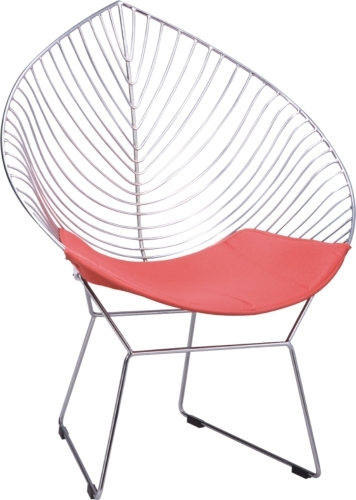 morden design leaflike Wire Lounge Chair