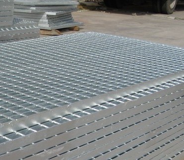 steel flooring and platform