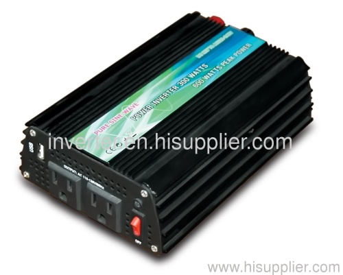 300W pure sine wave AC output with USB inverter