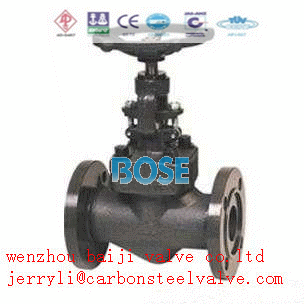 API FORGED STEEL A105 FLANGED GLOBE VALVE RF RTJ