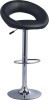 black PU Seat and Back Bar Chair