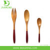 Bamboo Wood Kitchen Utensil 3 Piece Set Ecofriendly US Seller Spoons Spatula