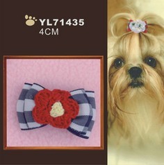 pet products/pet decoration dog hair bows