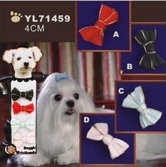 pet products/pet decoration dog hair bows