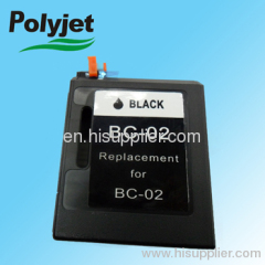 BC 02 ink cartridge for Canon BJ 200/BJ 200e/BJ 200ex/BJ 230/BJC 150/BJC 210/BJC 210ET/BJC 220/BJC 240/BJC 250/BJC 1000