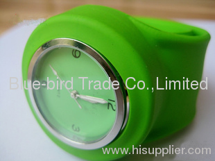 unisex slap silicone watch