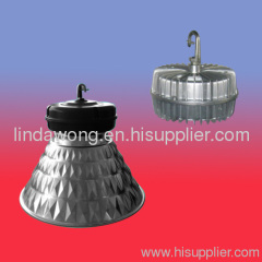 Low frequency induction high bay lamp