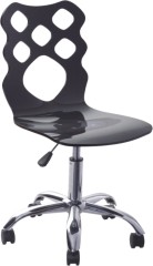Wheeled Acrylic Office Chair