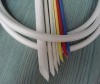 1.5KV Silicone sleevings fiberglass tube