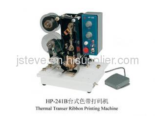 hot ribbon coder machine