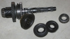 output gear shafts