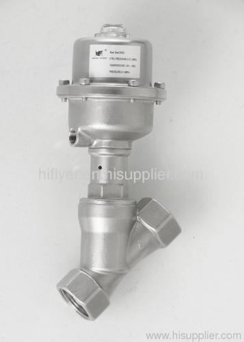 stainless steel angle seat valve type H3600