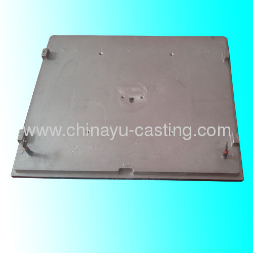 Aluminum heating plate