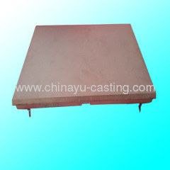 Aluminum heating plate