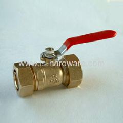 1/2" brass ball valve with female thread